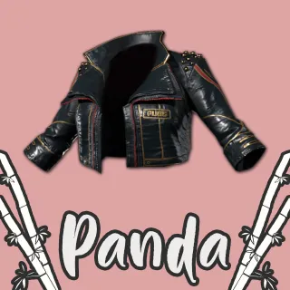 Gilded Guardian Leather Jacket