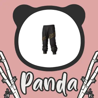 Water Print Pants (Black)