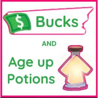 700 AGE UP POTION + 560K+ BUCKS | Adopt me! 