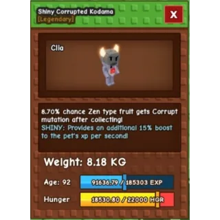 CORRUPTED KODAMA - AGE: 92