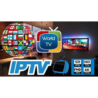 IPTV Subscription 12 Month - Live TV & PPV + Movies & Series - all Countries