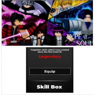 5x Skill box type soul