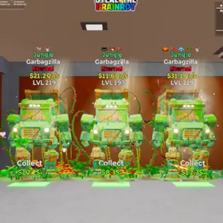 x3 Jungle Garbagzilla