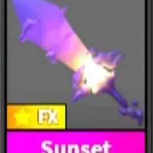 MM2 SUNSET KNIFE