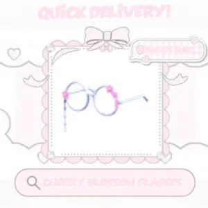 Cherry blossom glasses