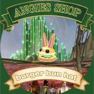 burger bun hat