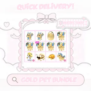 Gold pet bundle