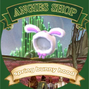 spring bunny hood