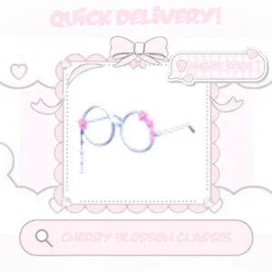 Cherry blossom glasses