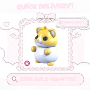 ride gold hamster