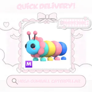 Mega gumball caterpillar