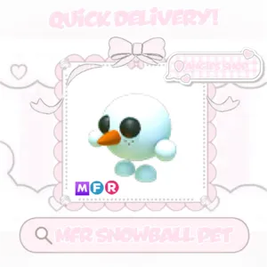 mfr snowball pet