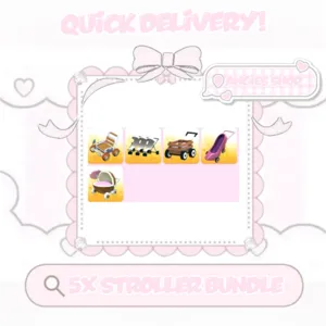 5x stroller bundle