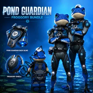 Fortnite Pond Guardian Froggory Exclusive O2 Bundle