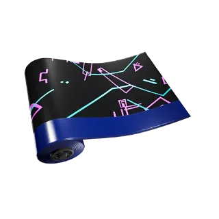 FORTNITE - BLACK VIOLET WRAP