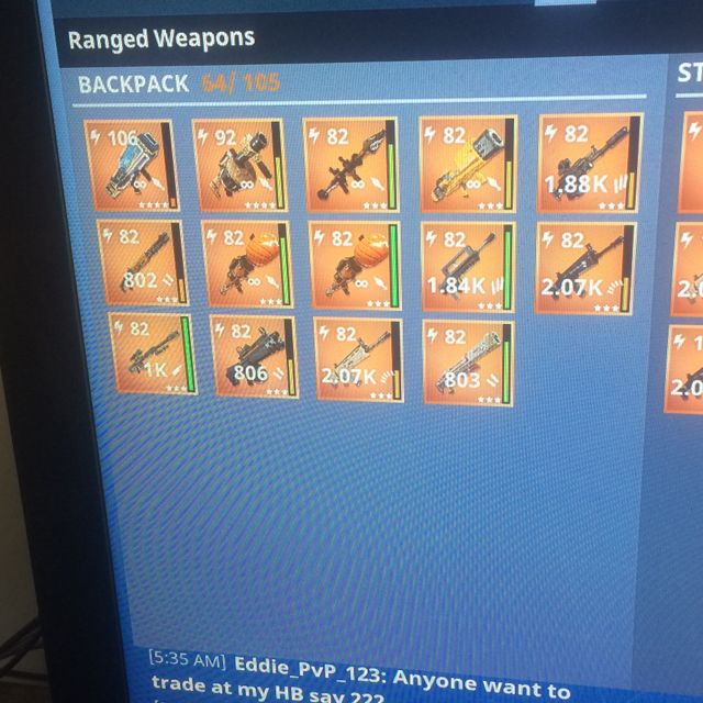 Bundle All Fortnite Save the World Guns InGame Items Gameflip