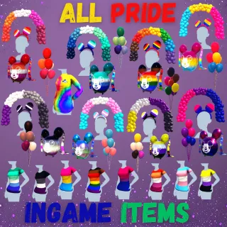Dreamlight Valley Disney All Pride Items | All Platforms