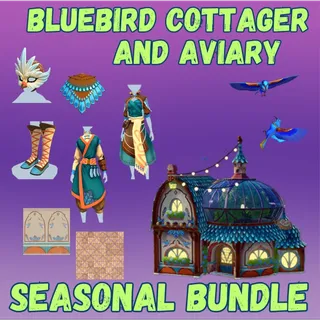 BlueBird Cottager and Aviary Seasonal Moonstone Bundle | All Platforms | Same Day Delivery