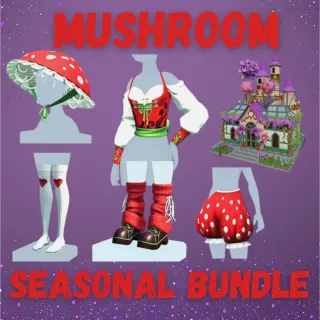 Mushroom Outfit & Castle Seasonal Bundle