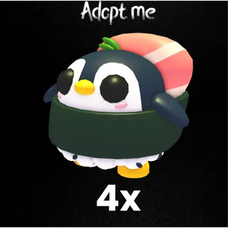 Adopt Me |4x sushi penguin  | Fast Delivery | Cheapest Price