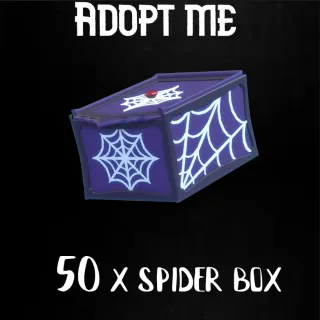 50x spidar box   - Adopt me 