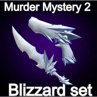 Blizzard set Murder mystery 2 / fast deliver  