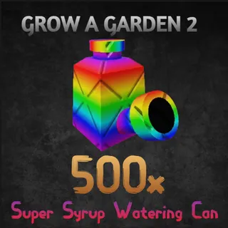 500X SUPER SYRUP watering can  gag2 combo | Fast Delivery 