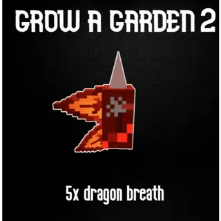 🐉🔥 Grow a Garden 2 | Dragon Breath 5x | Fast & Safe Delivery ⚡