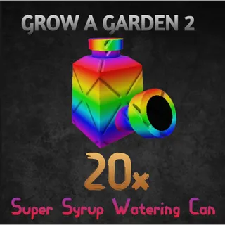 20X SUPER SYRUP watering can   gag2 combo | Fast Delivery 