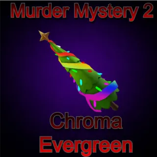 CHROMA EVERGREEN |Murder Mystery 2 | Fast Delivery