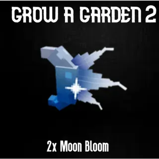 🌙🌸 Grow a Garden 2 | Moon Bloom 2x| Instant Delivery | Fast & Safe Trade ⚡
