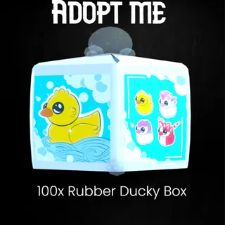 100x Rubber Ducky Box -Adopt Me! 