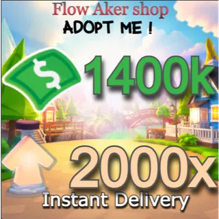 1400k bucks and 2000 age-up potions| Fast delivery
