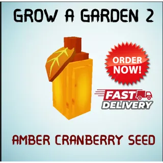 AMBER CRANBERRY SEEDS       gag2 combo | Fast Delivery 