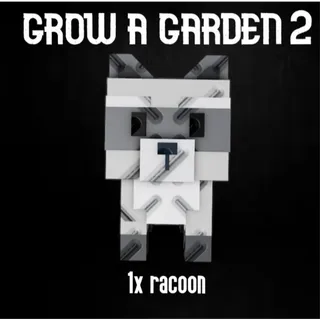 🦝 Grow a Garden 2 | 1x Raccoon Pet | Instant Delivery | Fast & Safe Trade ⚡
