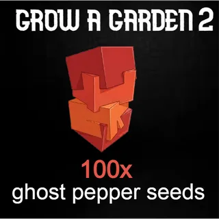 🌶️🔥 Ghost Pepper Seeds 100x – Grow a Garden 2 | Rare & Powerful Crop