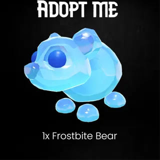 1x Frostbite Bear  -Adopt Me! 