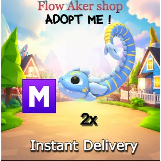 2xMega tealwood monster| Instant Delivery| Adopt Me |