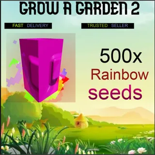 500x  rainnbow seeds | Fast Delivery 