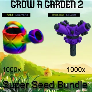 super tools  1000x super sprinkler - 1000x super watering can  - gag2