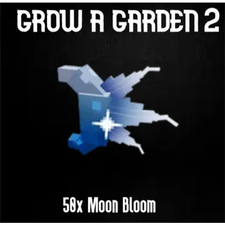 🌙🌸 Grow a Garden 2 | Moon Bloom 50x| Instant Delivery | Fast & Safe Trade ⚡