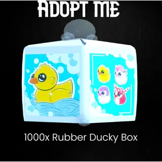 1000x Rubber Ducky Box -Adopt Me! 