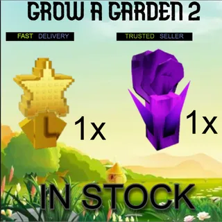 1x Briar Rose Seed , 1X STAR FRUIT | Grow a Garden 2 | Fast Delivery | Cheap Price