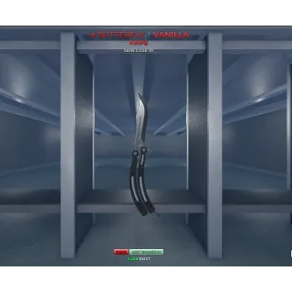 Sniper Duels Butterfly Vanilla Knife
