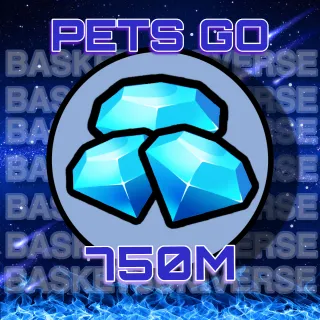 750m Gems Pets go