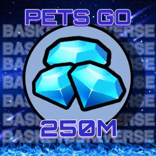 250m Gems Pets go