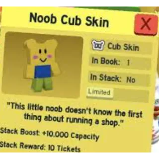  Bee Swarm Simulator: Noob Cub