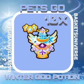 10x Winter God Potion Pets go