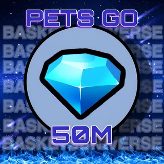 50m Gems Pets go