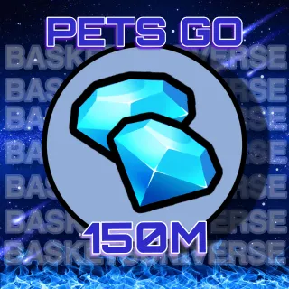 150m Gems Pets go